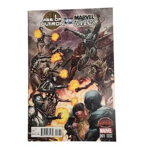 Secret Wars Age Of Ultron Vs. Marvel Zombies Marvel Variant Edition #1 2015 NM